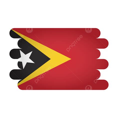 Gambar Timor Leste Flag Png Free Vector Dengan Latar Belakang ...