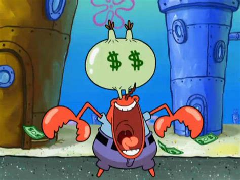 Mr Krabs money Blank Template - Imgflip