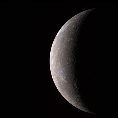 Mercury's Crust Thinner Than Previous Estimate: Just 16 Miles Deep