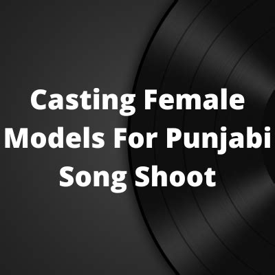 Casting models for Punjabi song shoot from Milan Casting Company