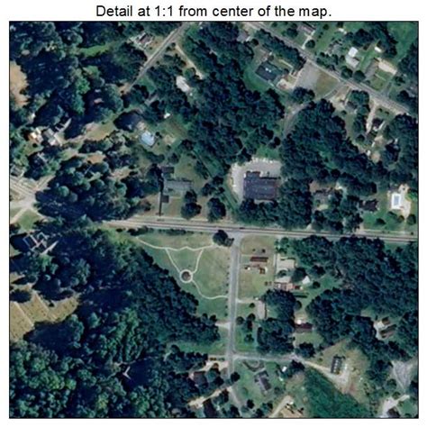 Aerial Photography Map of Courtland, VA Virginia