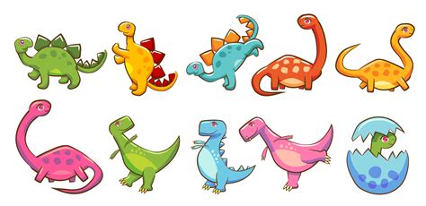 Cute Dino Vector Art, Icons, and Graphics for Free Download