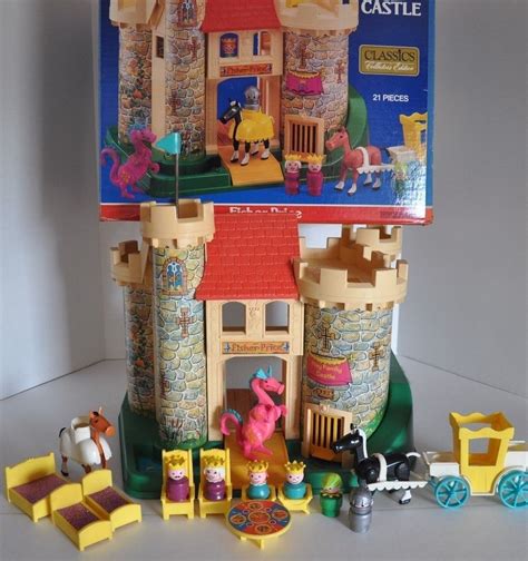 Vintage Fisher Price Little People Castle 0993 in original box ...