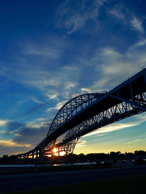 Bluewater Bridge @ Sunset | 4BlueEyes Pete Williamson | Flickr