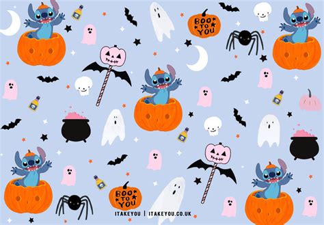 Fun and Cute Stitch Wallpapers : Stitch Halloween Wallpaper for Desktop ...