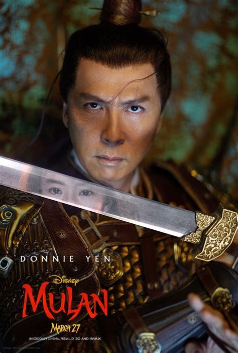 Donnie Yen as Commander Tung | Disney's Live-Action Mulan Character ...