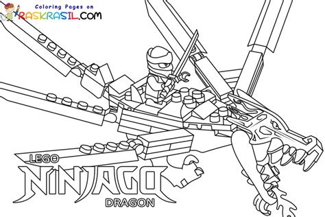 Lego Ninjago Dragon Coloring Pages