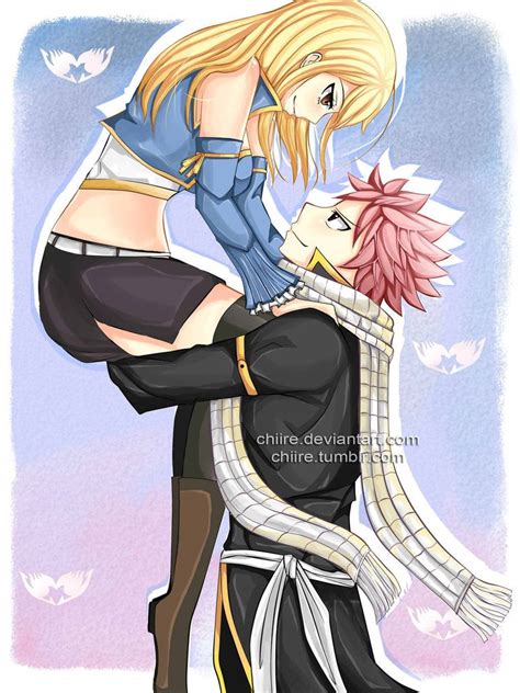 Natsu and Lucy Fanart by chiire on DeviantArt