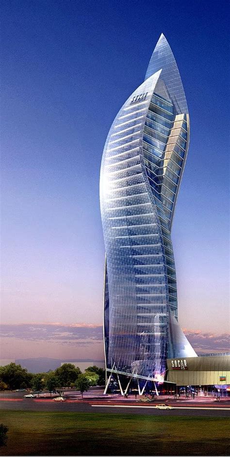 Baku – The Capital Of Azerbaijan | Shape, The world and Futuristic ...