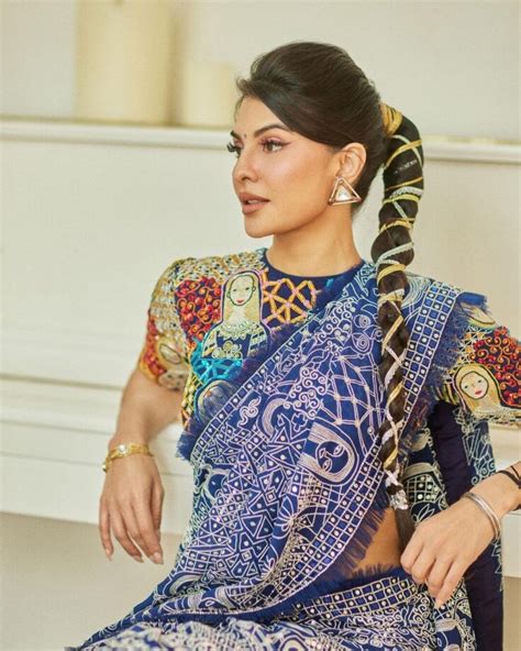 Check Out: Jacqueline Fernandez Made Fashion Statements In Saree ...