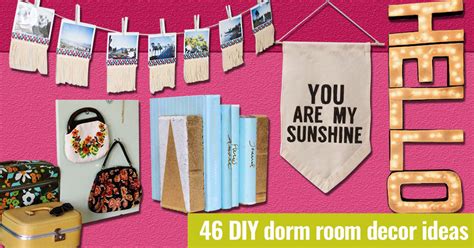 Cool DIY Dorm Room Decor Projects - DIYCraftsGuru