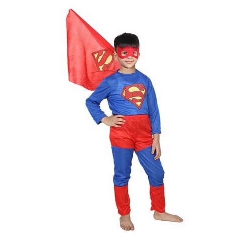 Kids Superman Dress Costume For Kids at Rs 120 | Kids Fancy Dress in ...