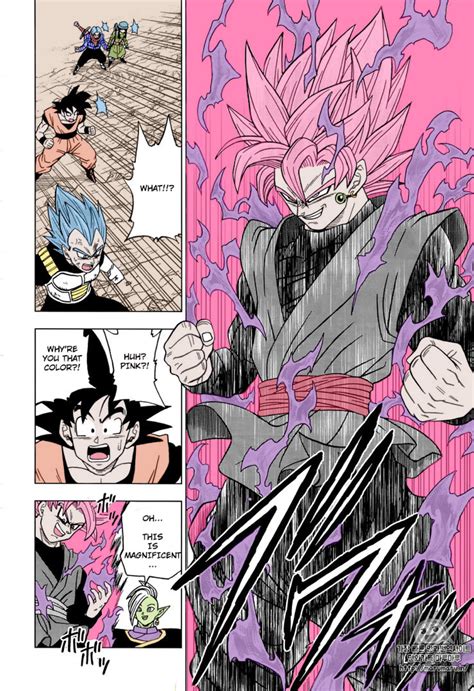 I colored a panel from the newest DB Super manga : r/dbz