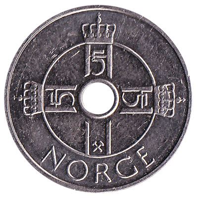 1 Norwegian Krone coin - Exchange yours for cash today