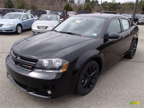 Black 2013 Dodge Avenger SXT Blacktop Exterior Photo #78651994 ...