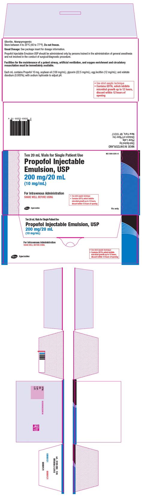 Propofol - FDA prescribing information, side effects and uses