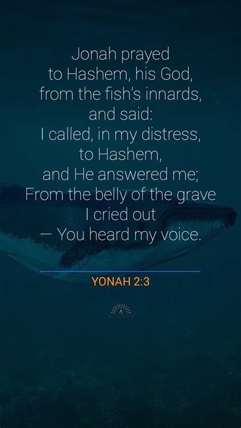 Jonah Chapter 2 | Daily Holy Bible Reading