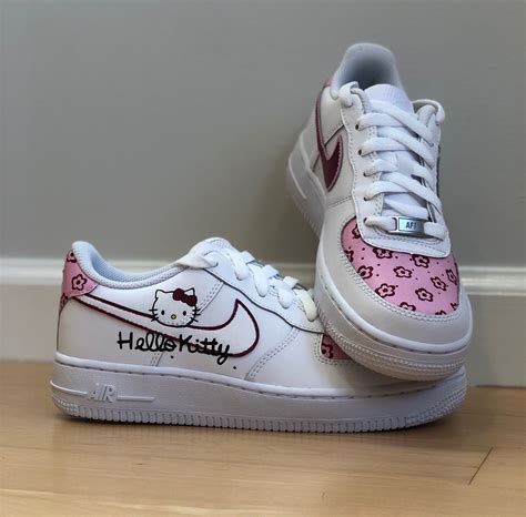 Custom Painted Sneakers | Hello kitty shoes, Hello kitty clothes ...