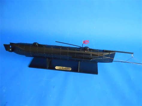 Buy H. L. Hunley Limited Civil Model Submarine 24in - Model Ships