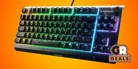 Get SteelSeries Apex 3 TKL RGB Gaming Keyboard for 22% Off