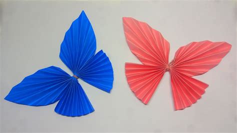 Easy Paper Butterfly Origami || Cute & Easy Butterfly DIY | Easy Paper ...