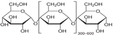 Chemical structure of amylose (Chiou et al. , 2005). | Download ...