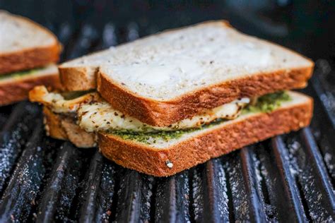 Grilled Chicken Panini Sandwich With Pesto Recipe