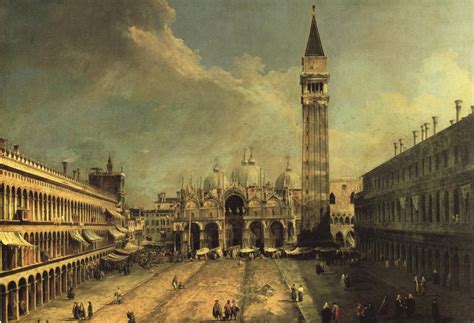 Pizza San Marco In Venice Painting | Giovanni Antonio Canal, better ...