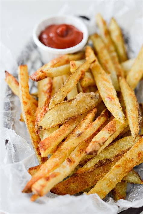 Oven Baked French Fries - Simply Scratch