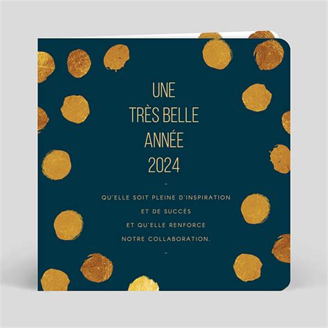 Carte de voeux entreprise Graphique chic - Popcarte