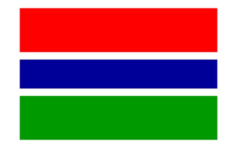 Gambia Flag PNG Images Transparent Free Download