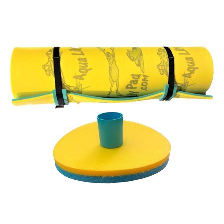 Aqua Lily Pad Water Mat Playground Float Pad & 2 Floating Beverage ...