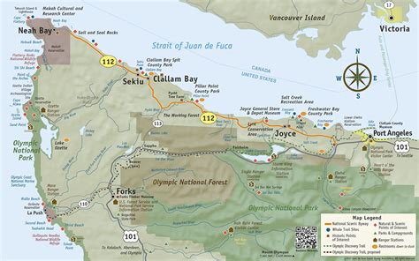 Strait Of Juan De Fuca Map - Maping Resources