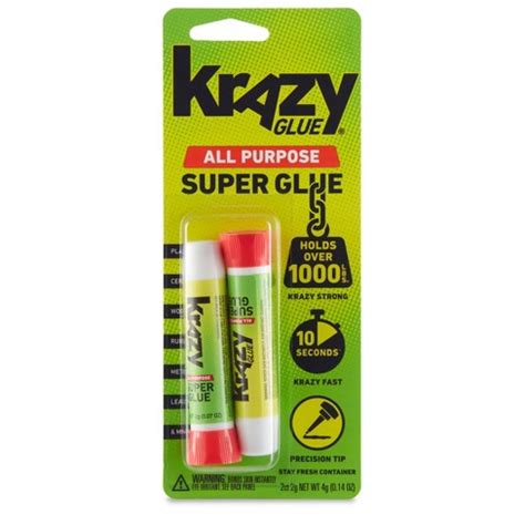 Krazy Glue All Purpose Precision Tip Super Glue 2g : Target