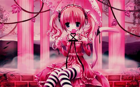 Pink Anime Wallpapers Group (72+)