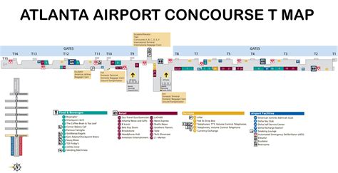 Terminal S Atlanta Airport Terminal Map San Juan Airport Terminal Map ...