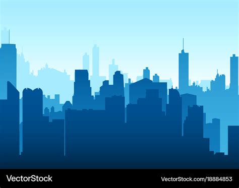 Graphic of a cityscape Royalty Free Vector Image