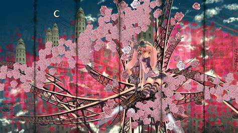 Anime Cherry Blossom Wallpaper 4k Cherry Blossom Anime 4k Wallpapers ...