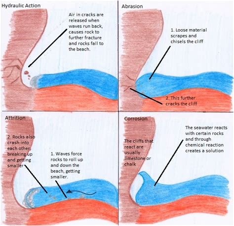 Processes - Coasts