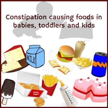 Foods That Cause Constipation in Babies and Toddlers - Paperblog