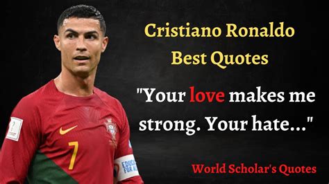 Motivational Soccer Quotes Cristiano Ronaldo