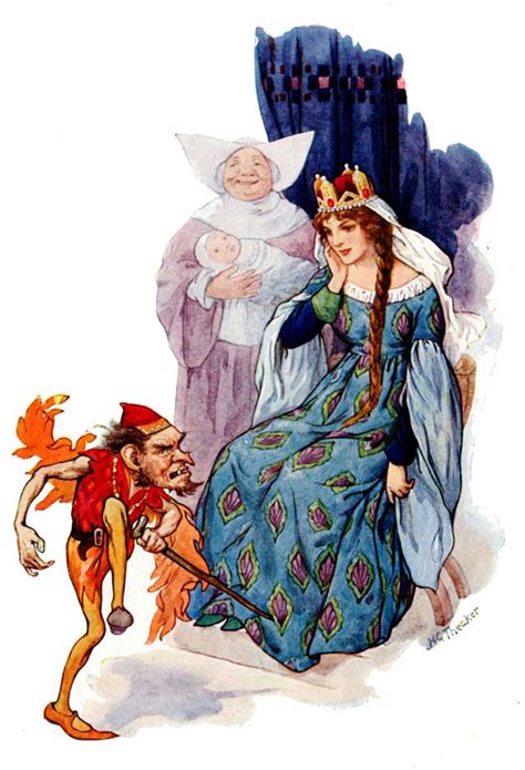 'Can your name be Rumpelstiltskin?' Illustration by Harry Theaker from ...