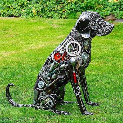 Artist Turns Scrap Metal Into Larger Than Life Outdoor Sculptures