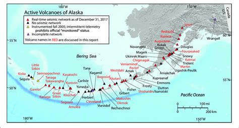 3 Alaskan volcanoes in Orange Alert after elevated seismic activity and ...