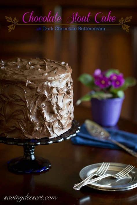 Chocolate Stout Cake - Saving Room for Dessert