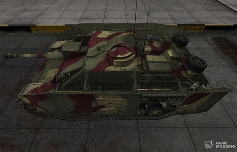 Historical camouflage StuG III for World Of Tanks