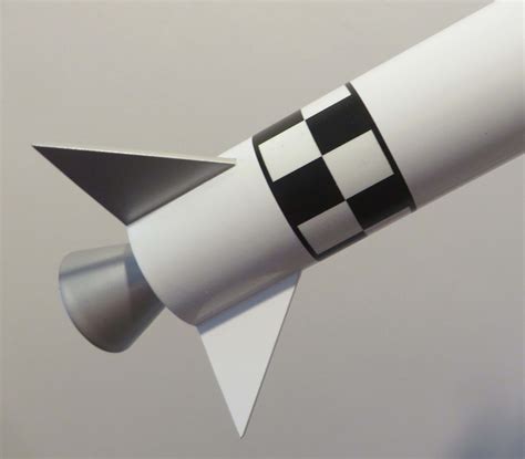 Model Rocket Building: True Modeler's Rocket Kits NASA Scout, Finished