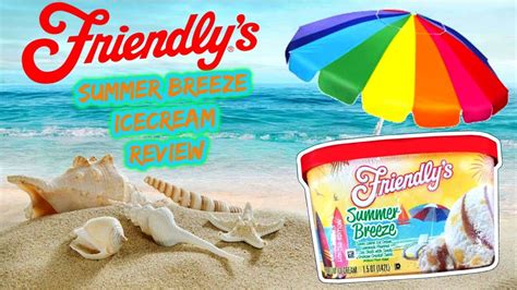 Friendly's Summer Breeze Ice Cream Review - YouTube