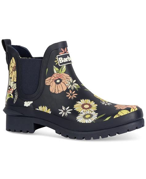 Barbour Women's Wilton Wellington Ankle Rain Boots - Macy's