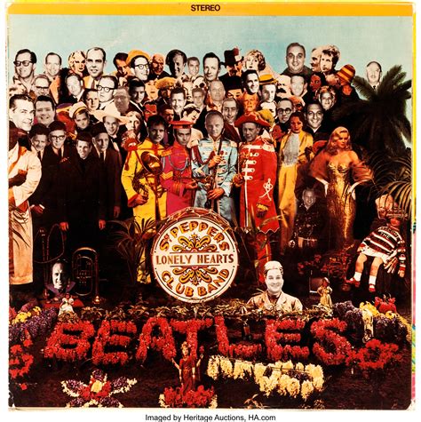 Beatles Ultra Rare Album Cover Sgt. Pepper's Lonely Hearts Club | Lot ...